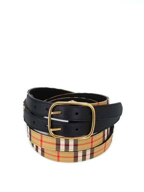 burberry gürtel black